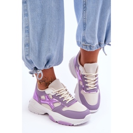 PS1 Tênis feminino roxo Cortes com cadarço tolet 1 PS1 Tênis feminino roxo Cortes com cadarço tolet 1