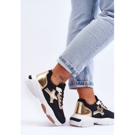 PS1 Tênis Feminino com Cadarço Preto Cortes 2