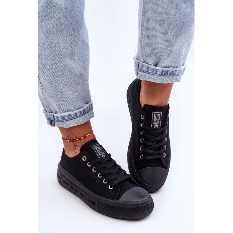 Tênis Big Star Platform Feminino LL274A176 Preto 1