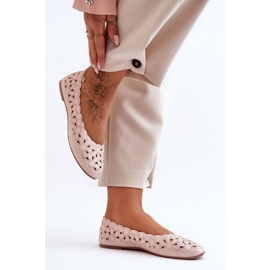 PE1 Bailarina feminina Openwork Brilhante Rosa Visionário 1