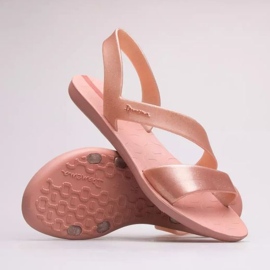 Sandália Ipanema Vibe Fem W 82429-AJ081 rosa 1