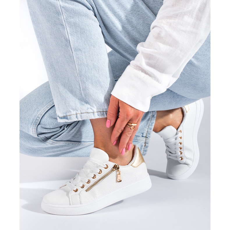 Sapatilhas brancas Shelovet branco 1