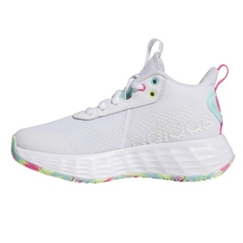 Tênis de basquete adidas OwnTheGame 2.0 Jr. IF2696 branco branco 1