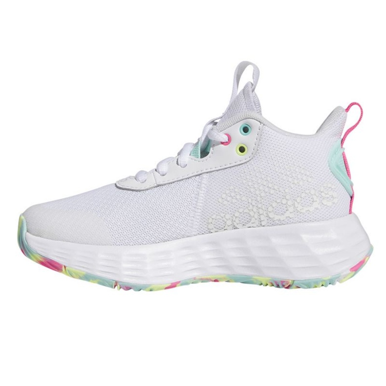 Tênis de basquete adidas OwnTheGame 2.0 Jr. IF2696 branco branco 1