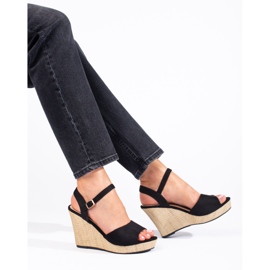 Alpercatas de cano alto Shelovet pretas preto 1