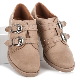 Fama Sapatos de camurça castanho 2