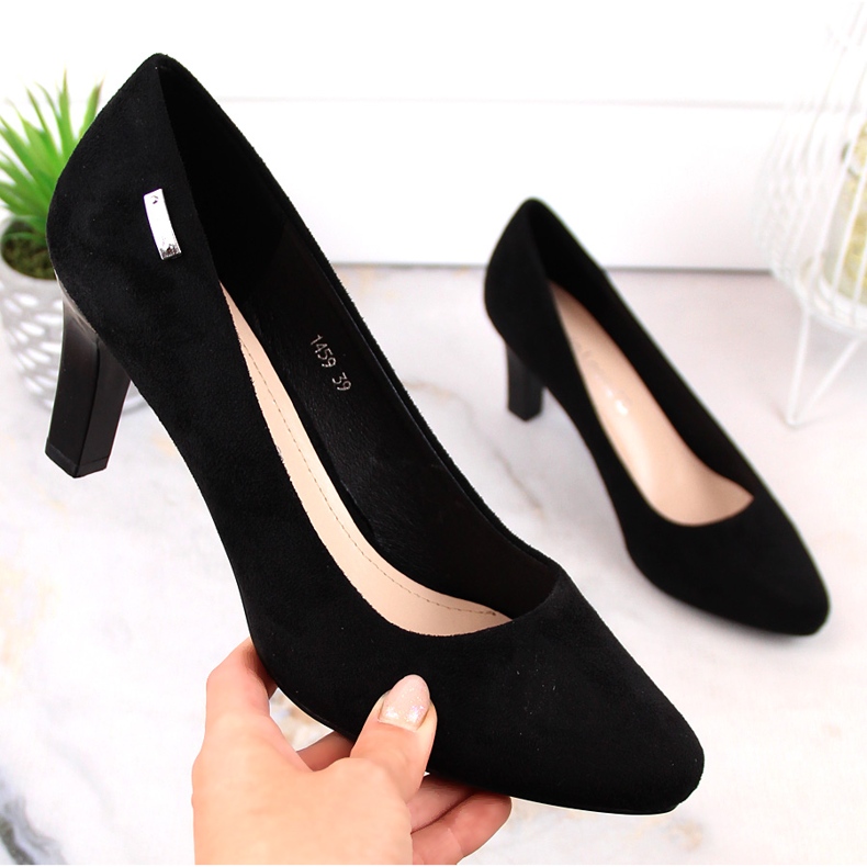 Sapatos de camurça pretos Sergio Leone 1