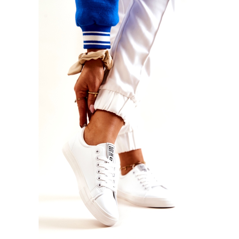 Tênis de couro Big Star JJ274311 Branco 3