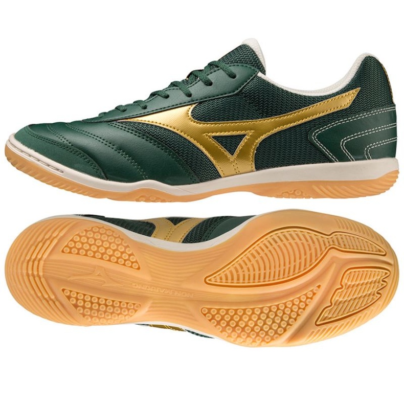 Chuteira Mizuno Morelia Sala Club In M Q1GA230373 verde verde 1