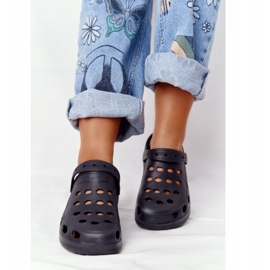 Flameshoes Chinelos de espuma preta feminina Eva Black preto 4