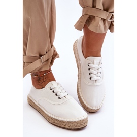 Tênis alpargatas Big Star LL274833 branco com cadarço 2