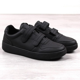 Tênis esportivo com velcro News W EVE402A preto 1