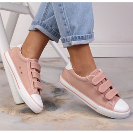 Tênis com velcro Big Star W INT1842A rosa 2