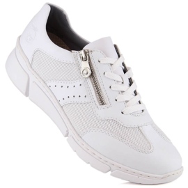 Sapatos esportivos confortáveis ​​Rieker W RKR592 branco 1