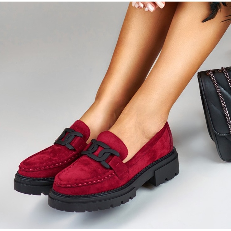 La.Fi mocassim plataforma fúcsia rosa 1