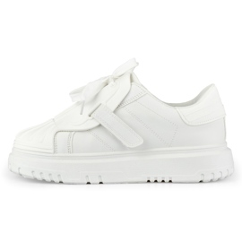 Sapatos esportivos femininos brancos da moda 2