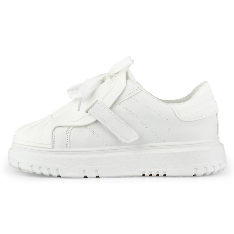 Sapatos esportivos femininos brancos da moda 2