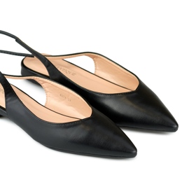 Bailarinas de amarrar preto 1