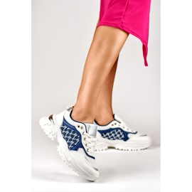 Tênis feminino Valir azul da moda 2