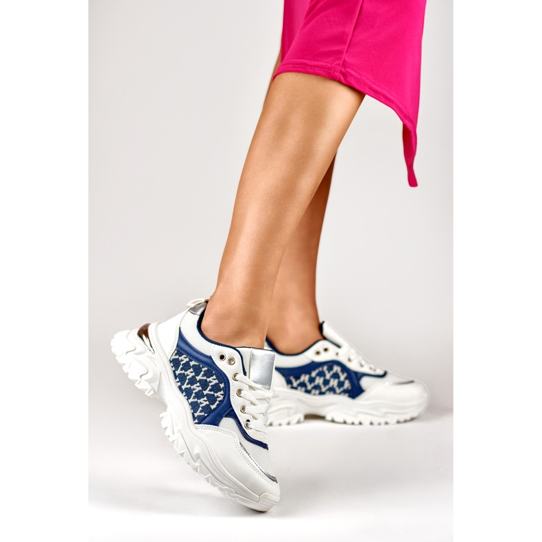 Tênis feminino Valir azul da moda 2