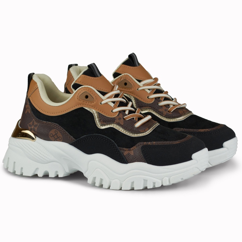 Tênis feminino com estampa Fanny preto 2