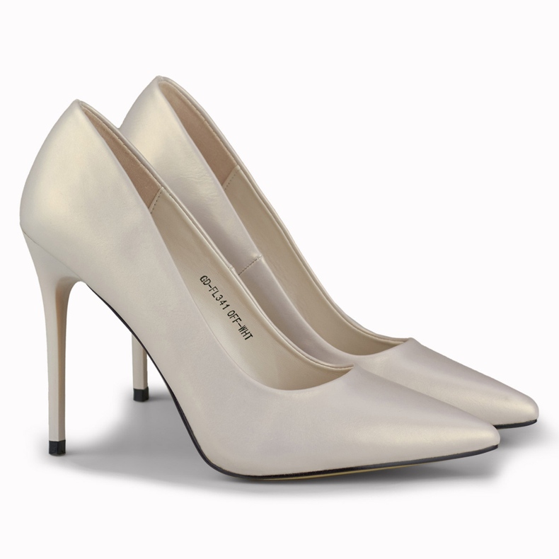 Salto alto prata fosco da Fansy 1