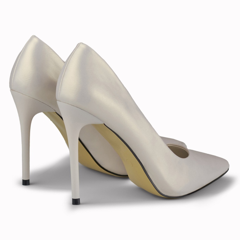 Salto alto prata fosco da Fansy 2