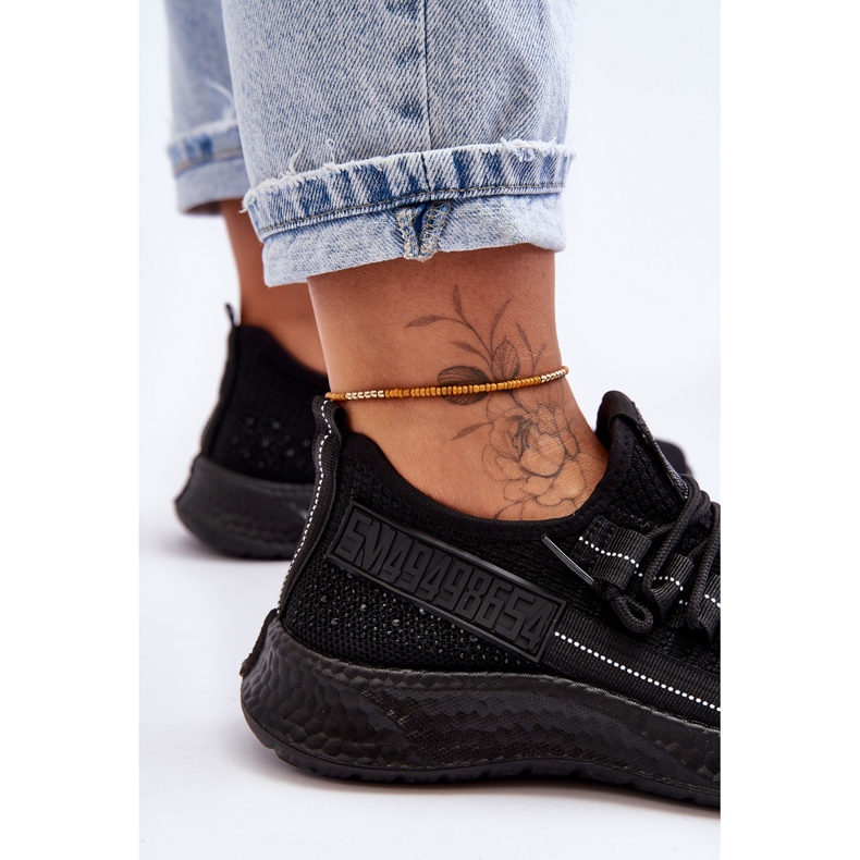 PM1 Sapatos esportivos femininos sem cadarço Preto Hold Me! 2