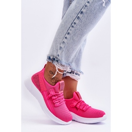 PM1 Sapatos esportivos femininos sem cadarço Neon Pink Hold Me! rosa 8