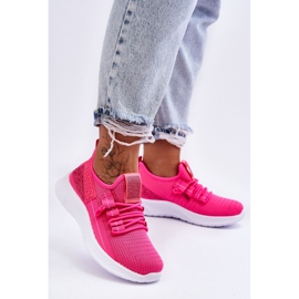 PM1 Sapatos esportivos femininos sem cadarço Neon Pink Hold Me! rosa 2