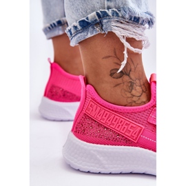 PM1 Sapatos esportivos femininos sem cadarço Neon Pink Hold Me! rosa 4