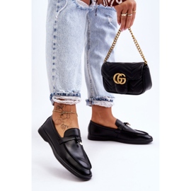 PM1 Mocassim Clássico Feminino Preto Cortez 1 PM1 Mocassim Clássico Feminino Preto Cortez 1