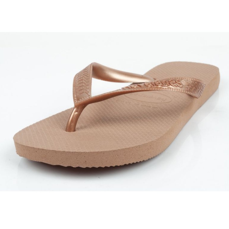 Chinelos Havaianas em Rosegold dourado 1