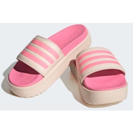 Chinelos adidas Adilette Platform W HP9409 rosa 1