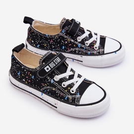 Tênis Infantil com Velcro Big Star LL374063 Preto 1