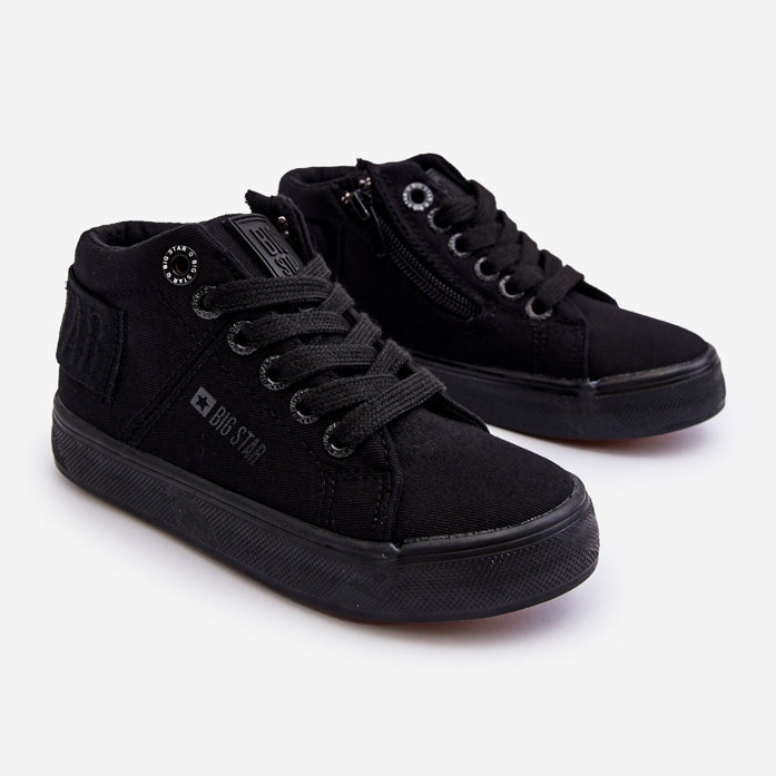 Tênis Clássico Infantil Big Star LL374001 Preto 1