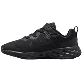 Tênis Nike Revolution 6 Jr DD1095 001 preto 2