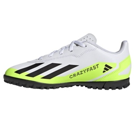 Chuteira Adidas X Crazyfast.4 Tf Jr IE4066 branco branco 1