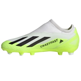 Tênis adidas X CRAZYFAST.3 Ll Fg Jr ID9357 branco branco 1