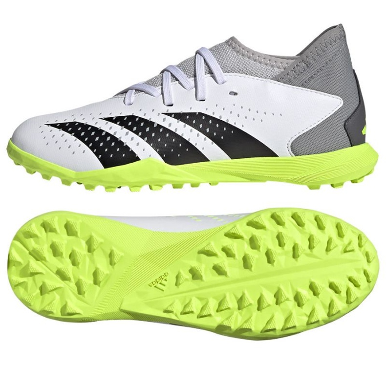 Tênis Adidas Predator Accuracy.3 Tf Jr IE9450 branco branco 1 Tênis Adidas Predator Accuracy.3 Tf Jr IE9450 branco branco 1