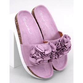 Chinelos Flor Roxa Rizzo tolet 1