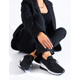 SHELOVET Tênis fitness preto 1