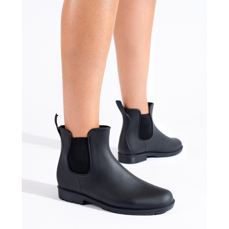 Botas femininas pretas da Shelovet verde 1
