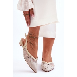 PG1 Sapatilhas femininas de balé bege Adore 1 PG1 Sapatilhas femininas de balé bege Adore 1