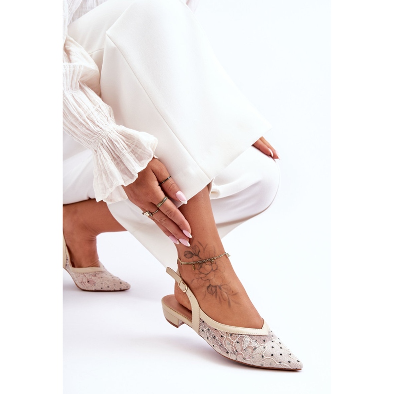 PG1 Sapatilhas femininas de balé bege Adore 2 PG1 Sapatilhas femininas de balé bege Adore 2