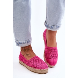 PG1 Alpargatas Openwork Feminina Rosa One Lover 1