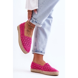 PG1 Alpargatas Openwork Feminina Rosa One Lover 2