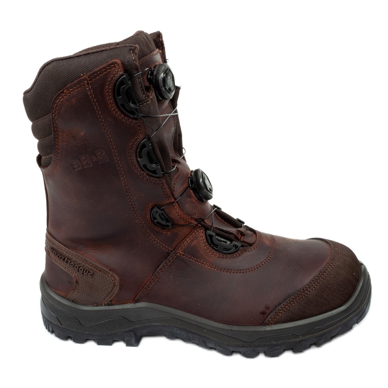 2.BE Boa S3 Hro Hi Src 75095 sapatos de trabalho de inverno castanho 1 2.BE Boa S3 Hro Hi Src 75095 sapatos de trabalho de inverno castanho 1