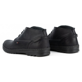 Olivier Sapatos casuais de homem em pele 234GT preto 5