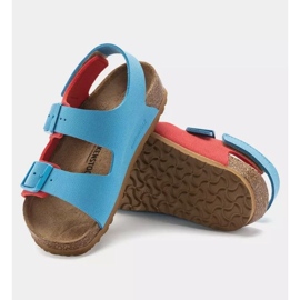 Sandália Birkenstock Milano Hl Jr 1024373 azul 1